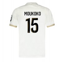 Fotballdrakt Herre OGC Nice Youssoufa Moukoko #15 Bortedrakt 2024-25 Kortermet